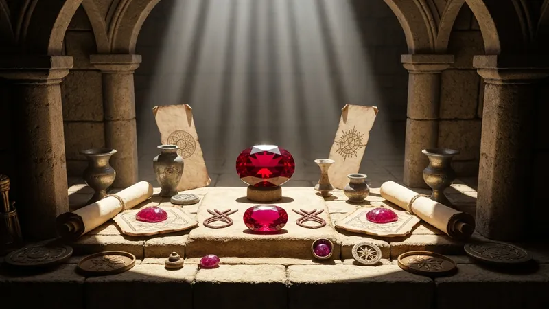 Symbole du rubis : signification, vertus et histoire